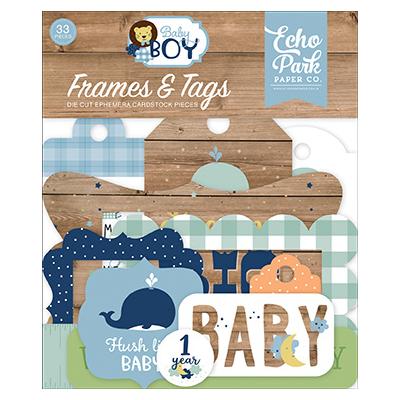 Echo Park Baby Boy -  Frames & Tags